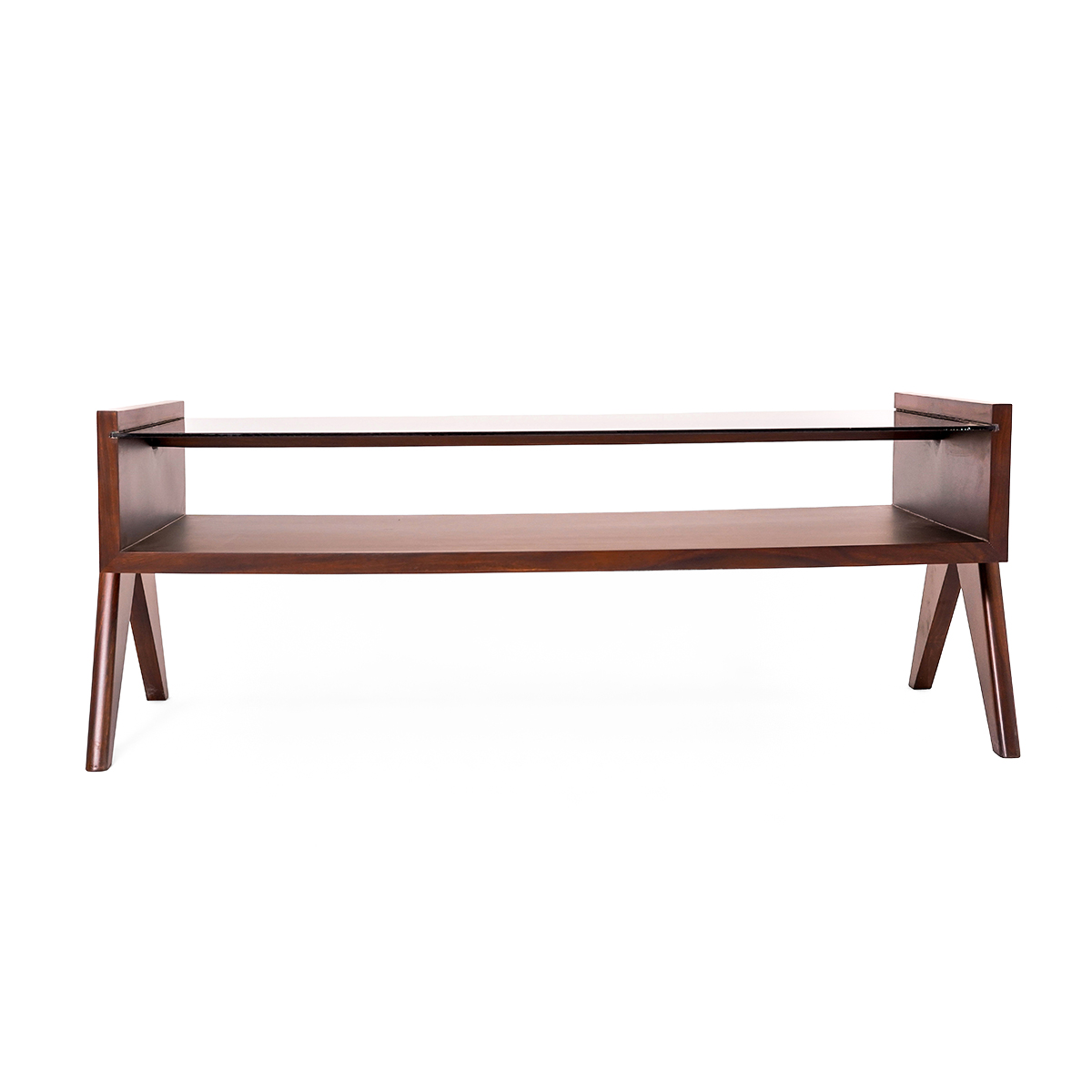 Crystal Wood Center Table