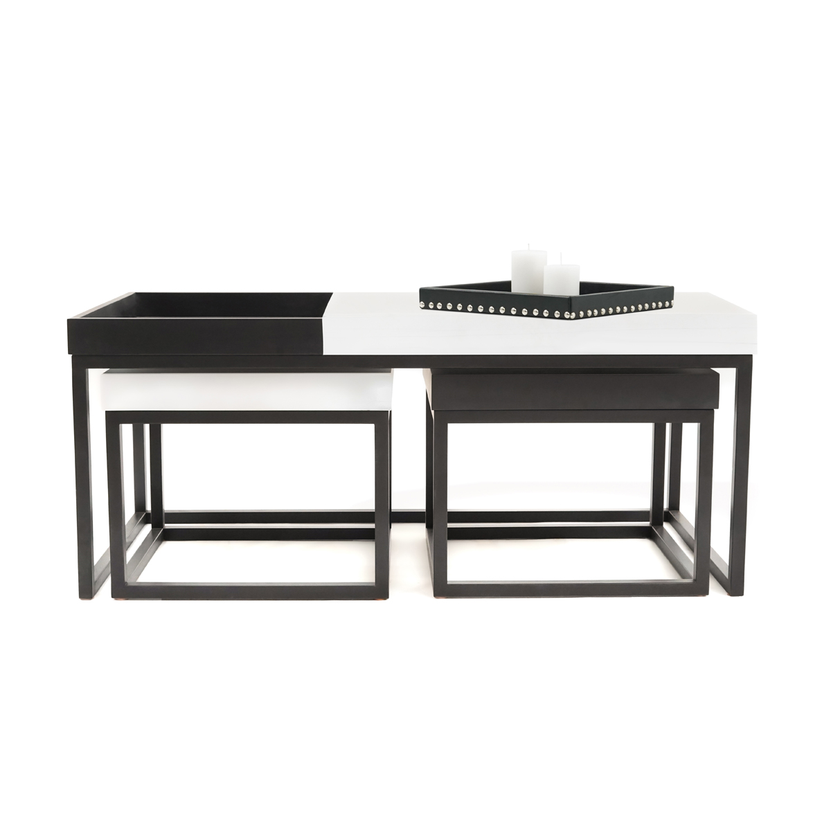 Dual Elegance Center Table